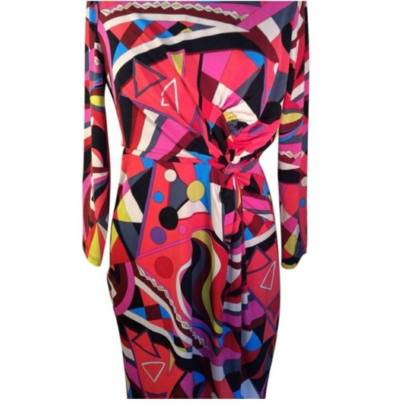 HPπ Tracy Negoshian Marylin Wrap Dress - Picture 5 of 7